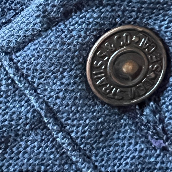 Vintage Levi's Sta-Prest pants vintage 60s blue 34 30 - Picture 4 of 8